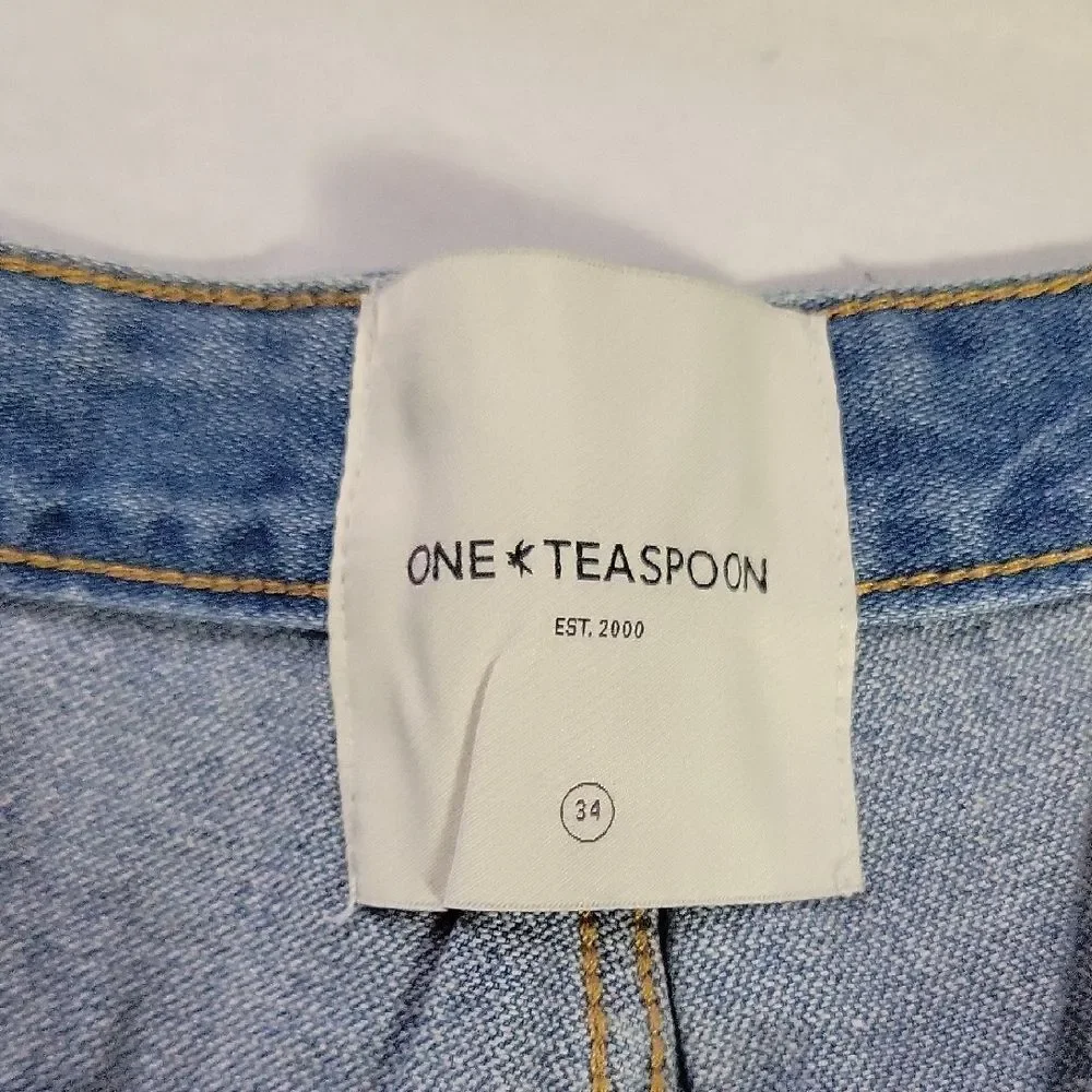 One Teaspoon Denim Shorts NWT